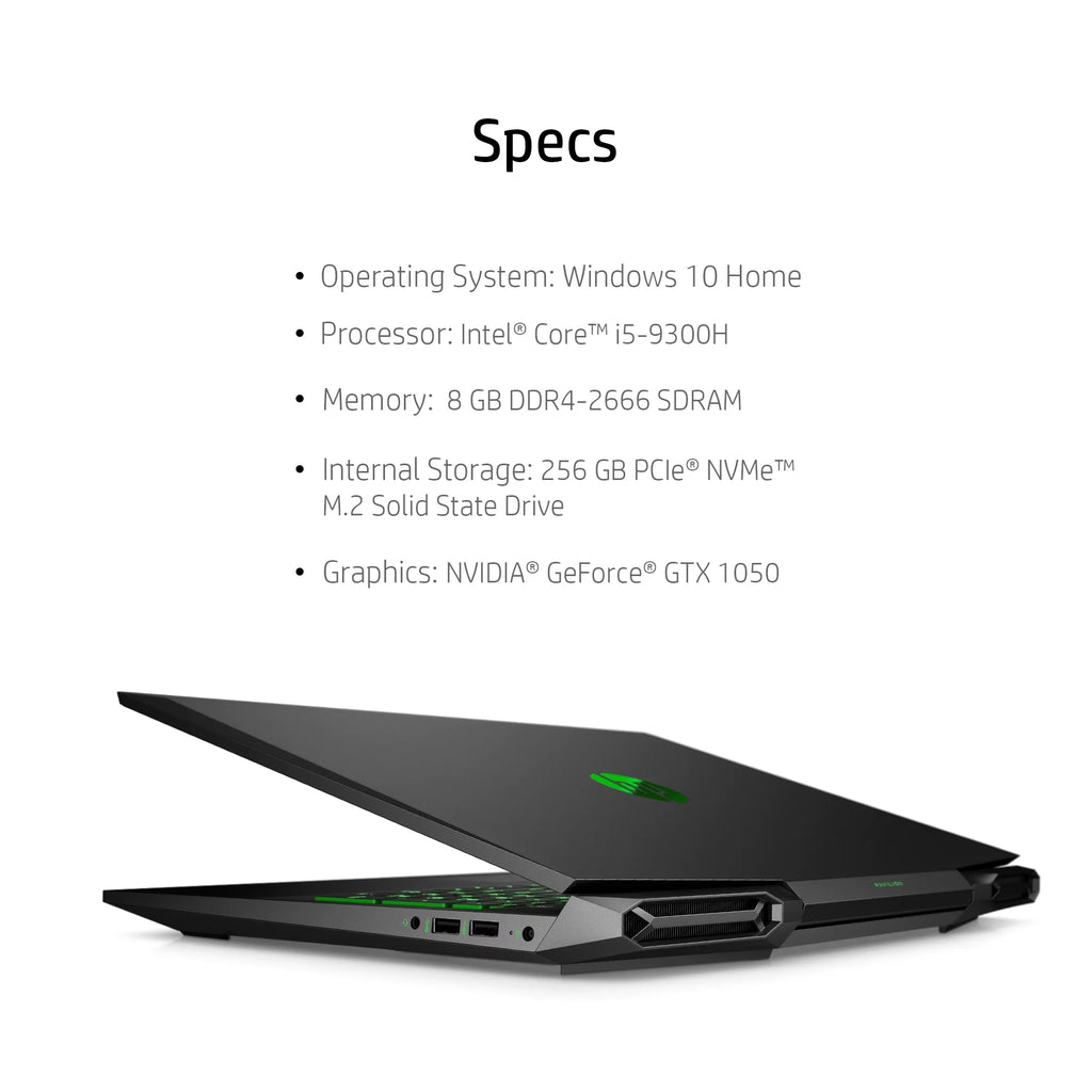 15.6" FHD Gaming Laptop, Intel Core i5-9300H, 8GB SDRAM, 256GB SSD J217780