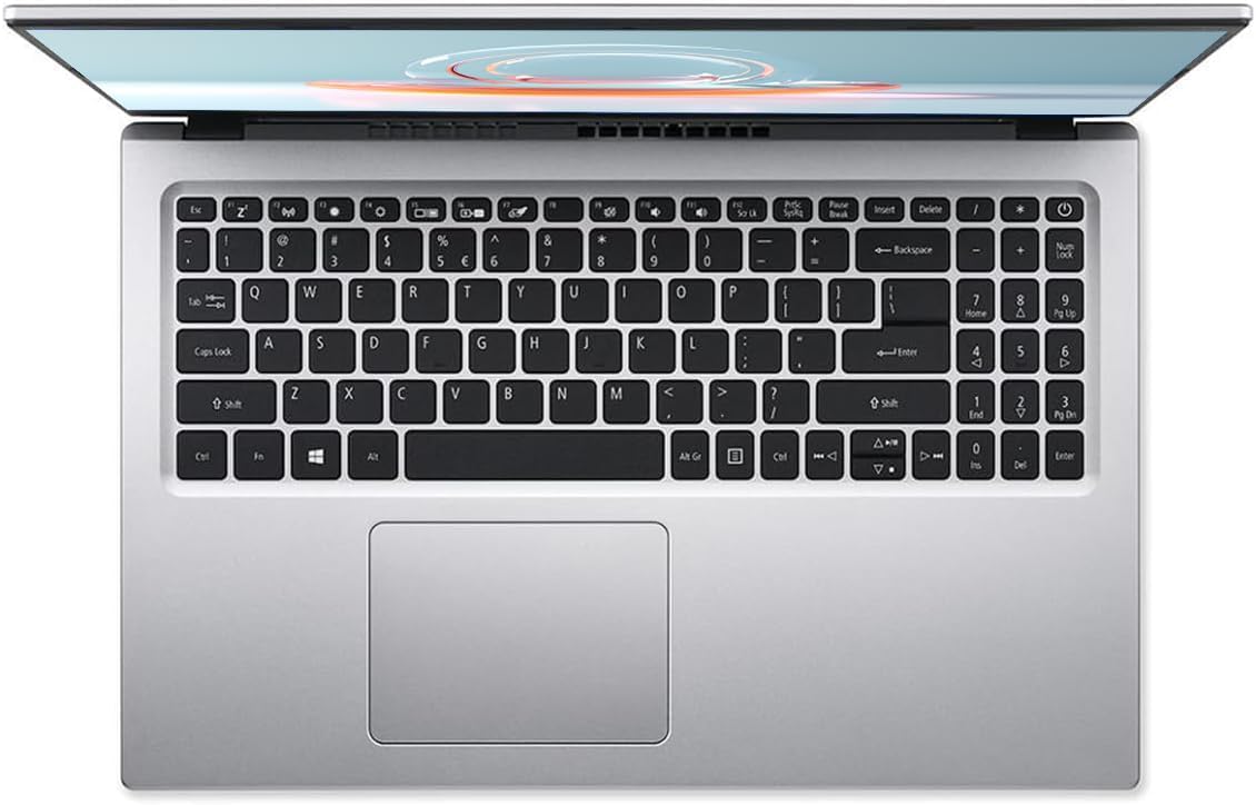 15.6" FHD Display Intel Core i5 8GB RAM 256GB SSD Windows 11 Home Silver Laptop U585586