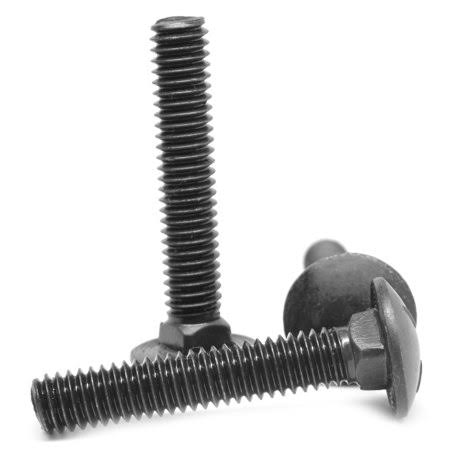 Black Oxide Medium Carbon Steel Carriage Bolt, 1/2 inch-13 x 2 1/4 inch, Grade 5, Pk 325 G6256