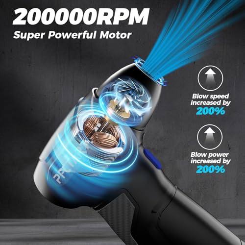 200000RPM Cordless Electric Air Duster Y76898