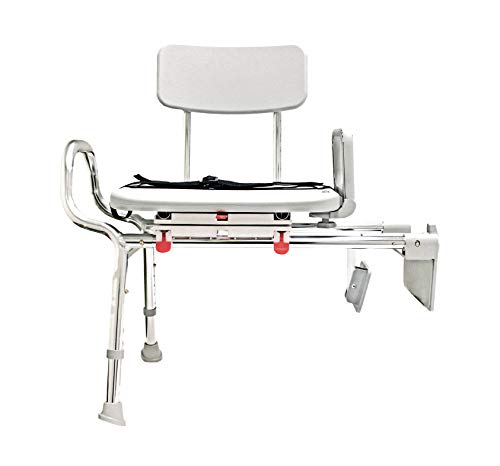 Tub-Mount Swivel Sliding Shower Transfer Bench S9650