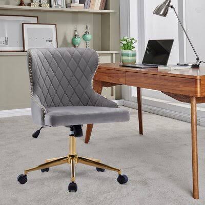 Gray Upholstery Task Chair O651