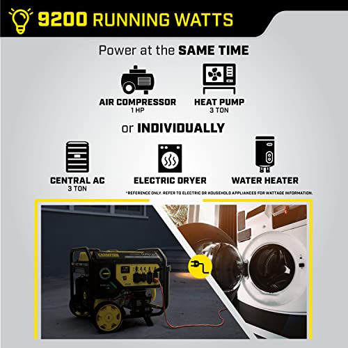 15,000-Watt Portable Generator with Electric Start Q43130