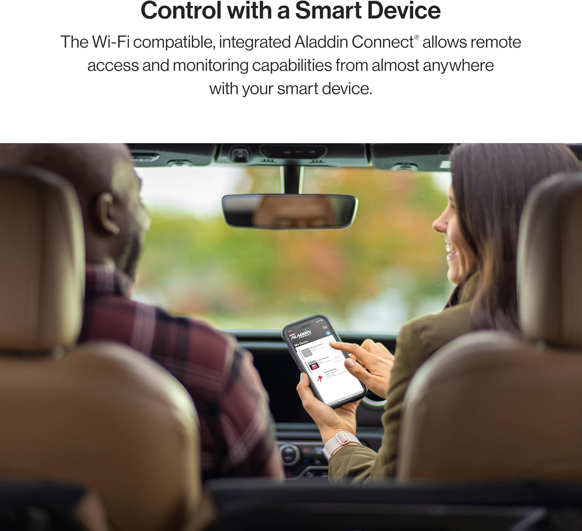 ¾ HPC Smart Belt Drive Garage Door Opener with Wireless Keypad J496