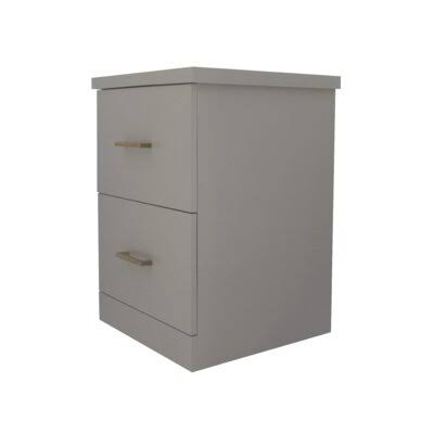 2-Drawer Vertical Filing Cabinet White Q272