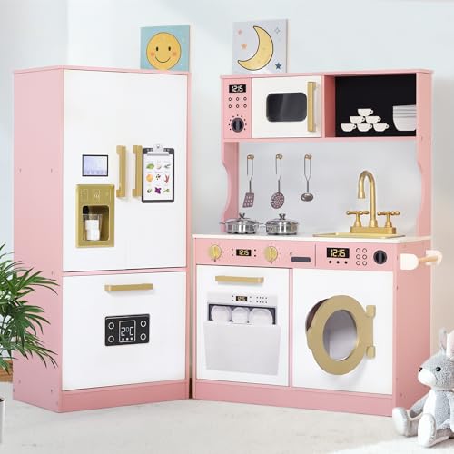 White Wooden Kids Play Kitchen B396