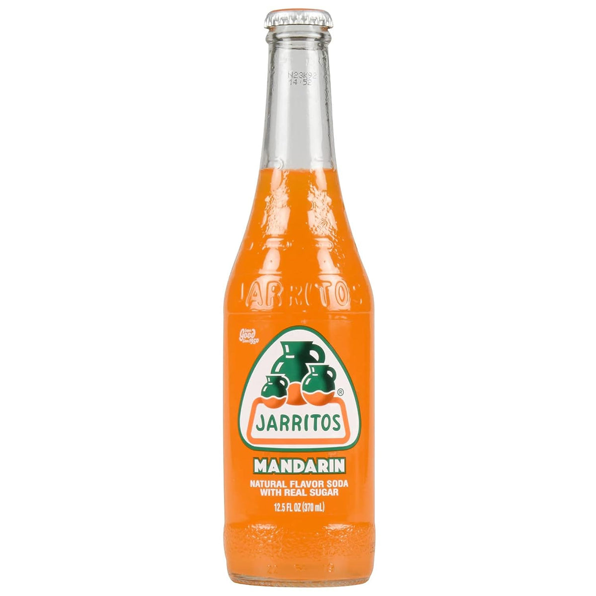 Mandarin Natural Flavor Soda With Real Sugar 12/12.5 fl. oz. glass bottles (12-Pack) I669047