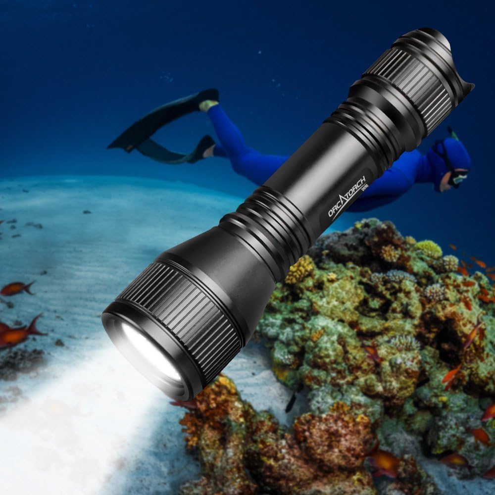 1000 Lumens Dive Light with Battery and Charger O367025