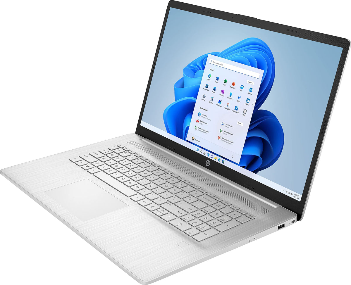 17.3" 1920 x 1080 Full HD Business Laptop Computer, 6 Core AMD Ryzen 5 5500U, 32GB RAM, 1TB PCIe SSD, Fingerprint, Numeric Keypad, Wi-Fi 5, Bluetooth 4.2, Windows 10 Home (S Mode) A984641