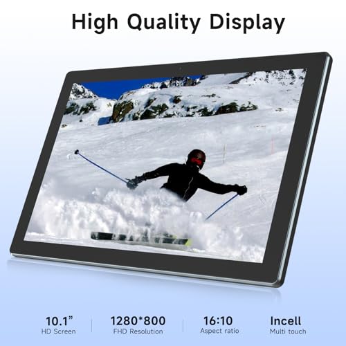 10 Inch 2 in 1 Tablet with Keyboard, 8 GB+128 GB+1 TB, Black O119