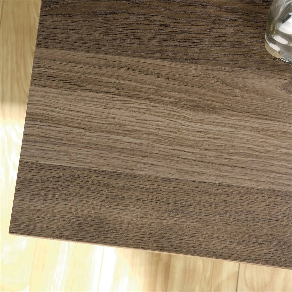 Engineered Wood Computer Desk in Salt Oak R862094