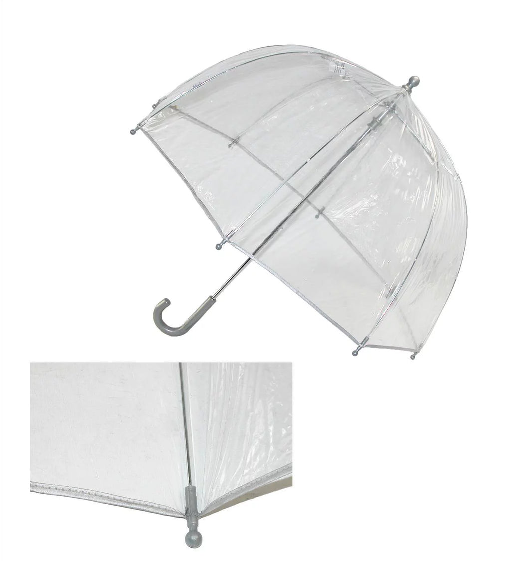 Blue Kids Clear Bubble Umbrella L809