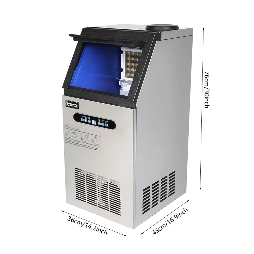 Commercial Stainless Steel Ice Maker N1630