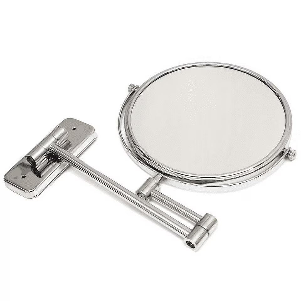 Chromed Aluminum 8 Inch Boat Galley Mirror D696