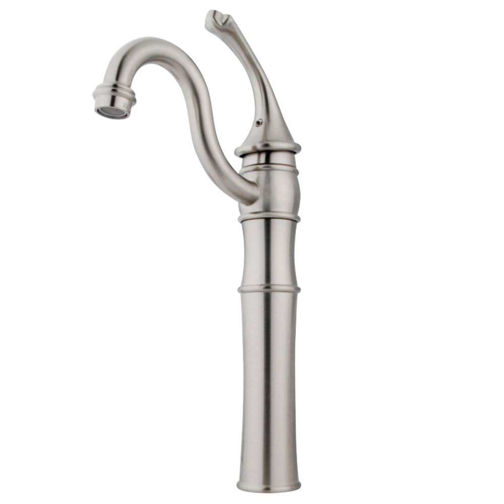 Satin Nickel Vessel Sink Faucet P369802