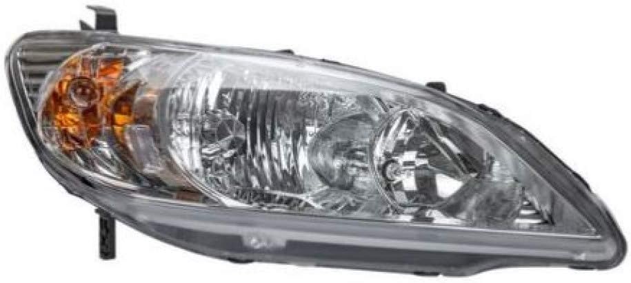 Headlight Pair for Honda Civic Coupe 2004 2005 A218