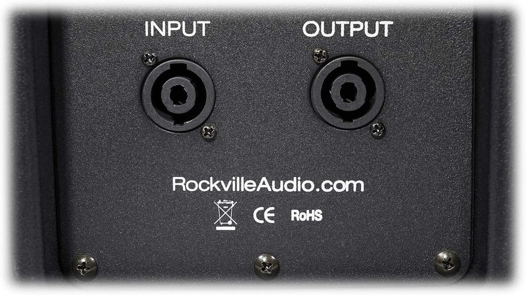10 Passive 800W DJ PA Speakers ABS Lightweight Cabinet 8ohm F531811