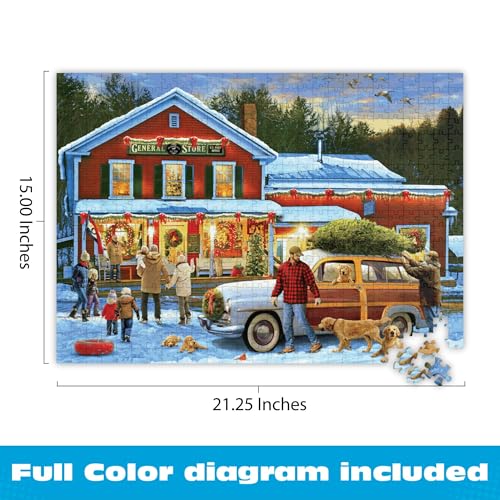 500 Piece Holiday Jigsaw Puzzle B5397