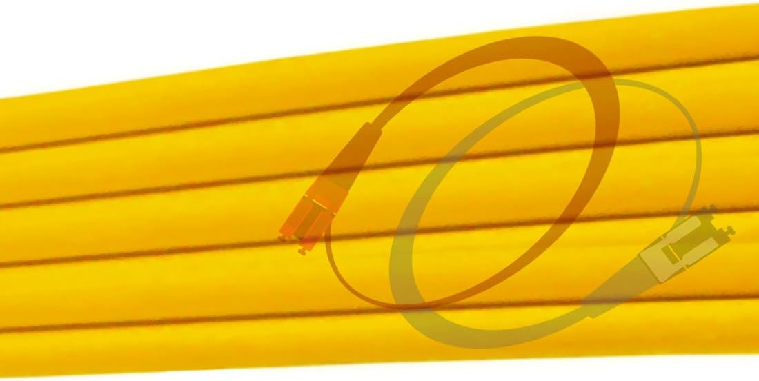 6Pk 3M OS2 LC LC Single Mode Fiber Patch Cables Duplex 9/125 Jumper Cord H4265