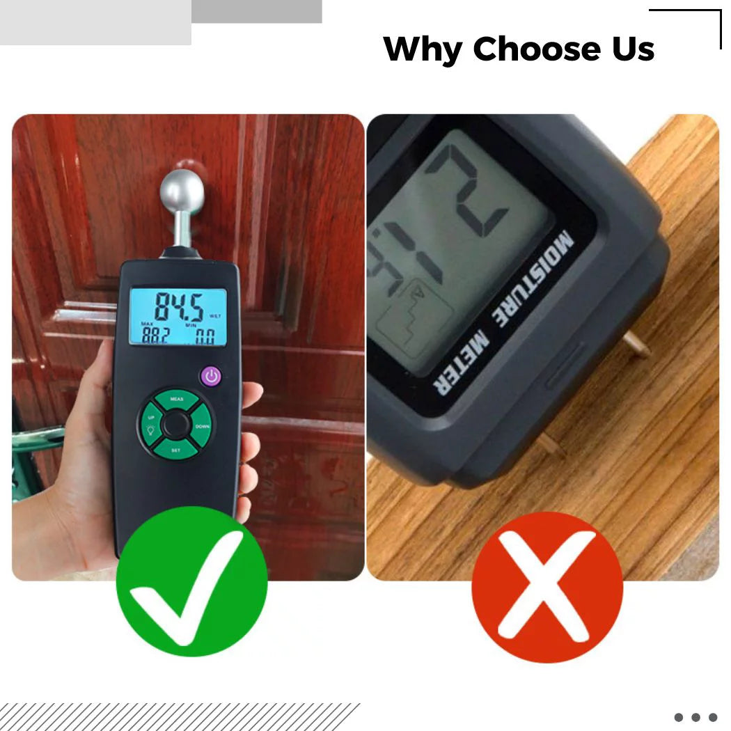 Pinless Digital Moisture Meter with LCD Display L120238