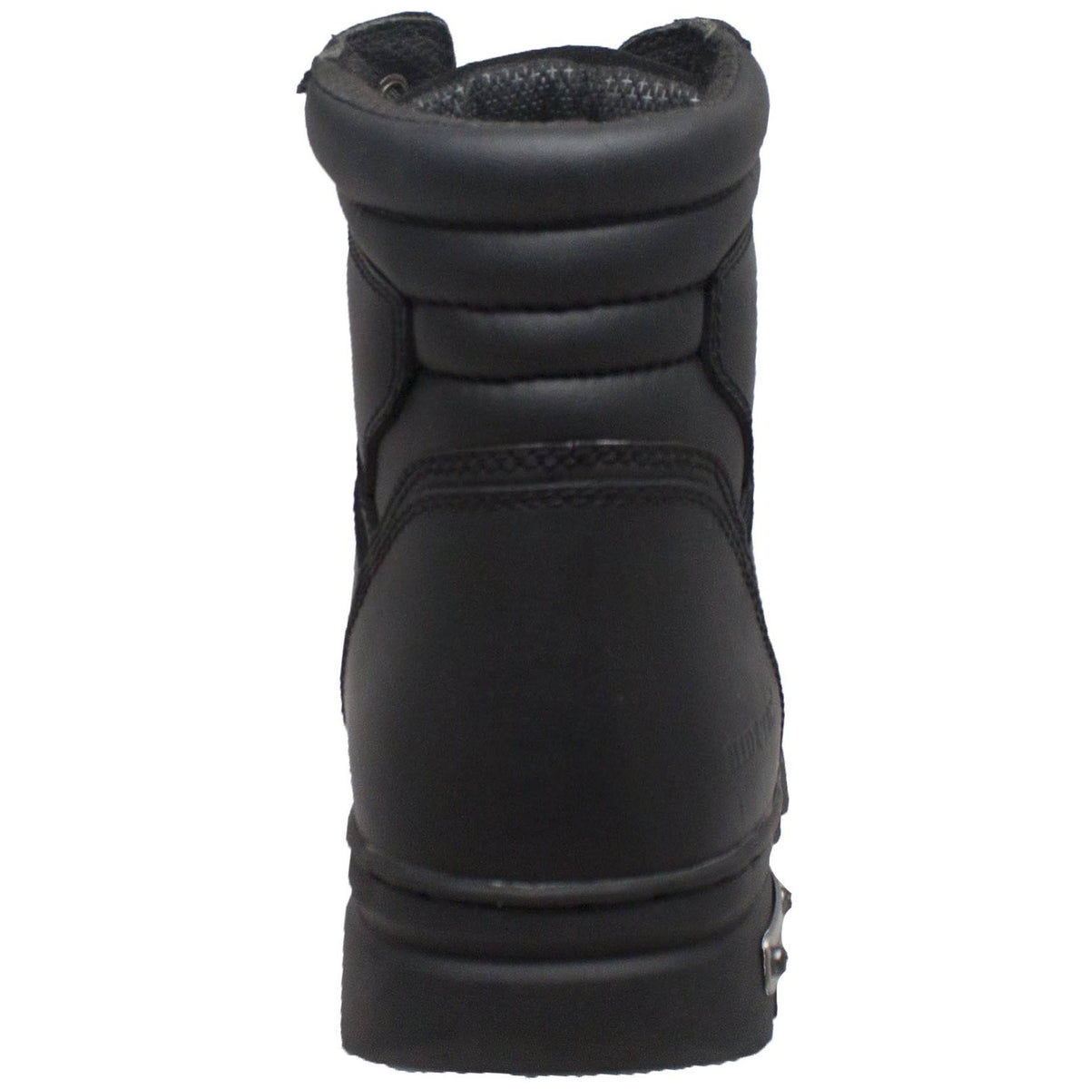 Reflective Biker Black Boots W647
