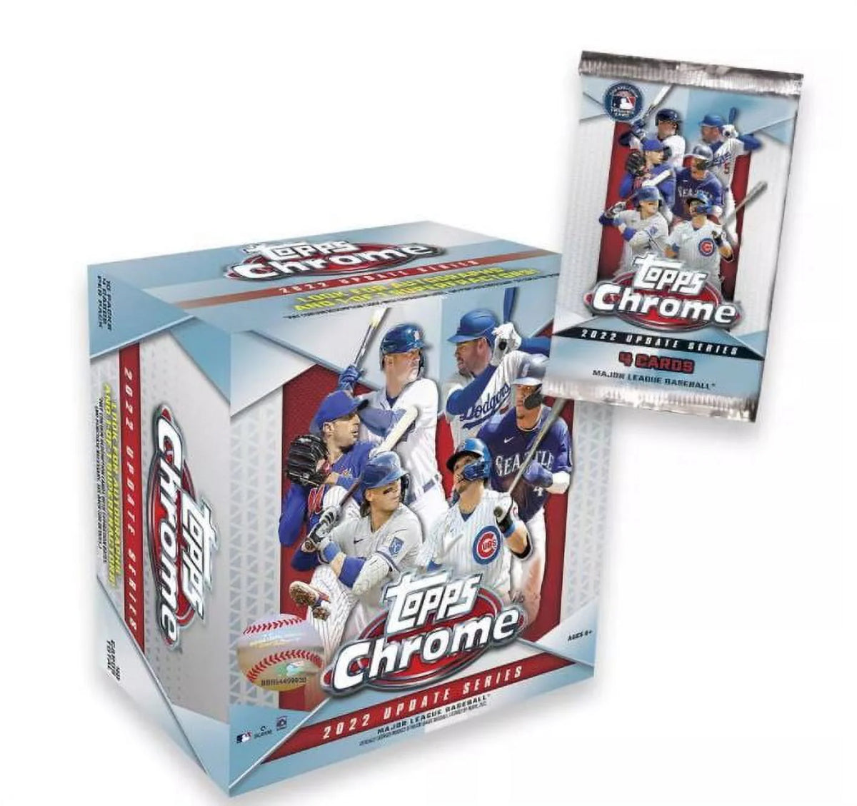 MLB Chrome Update Baseball Trading Card Mega Box V9705