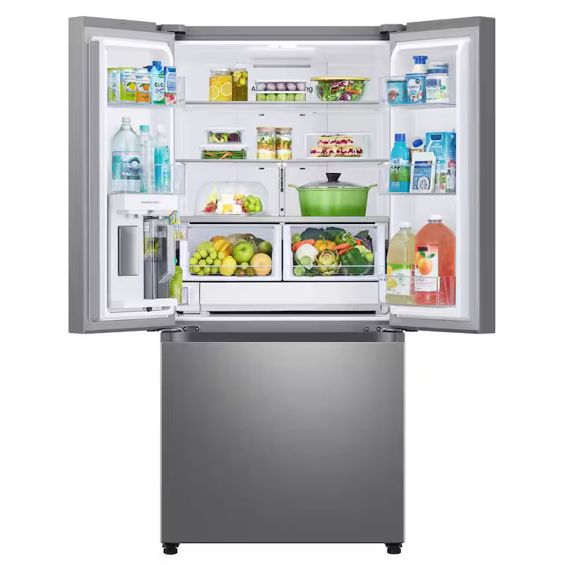 33 in. W 25 cu. ft. French Door Smart Refrigerator Stainless Steel K5204
