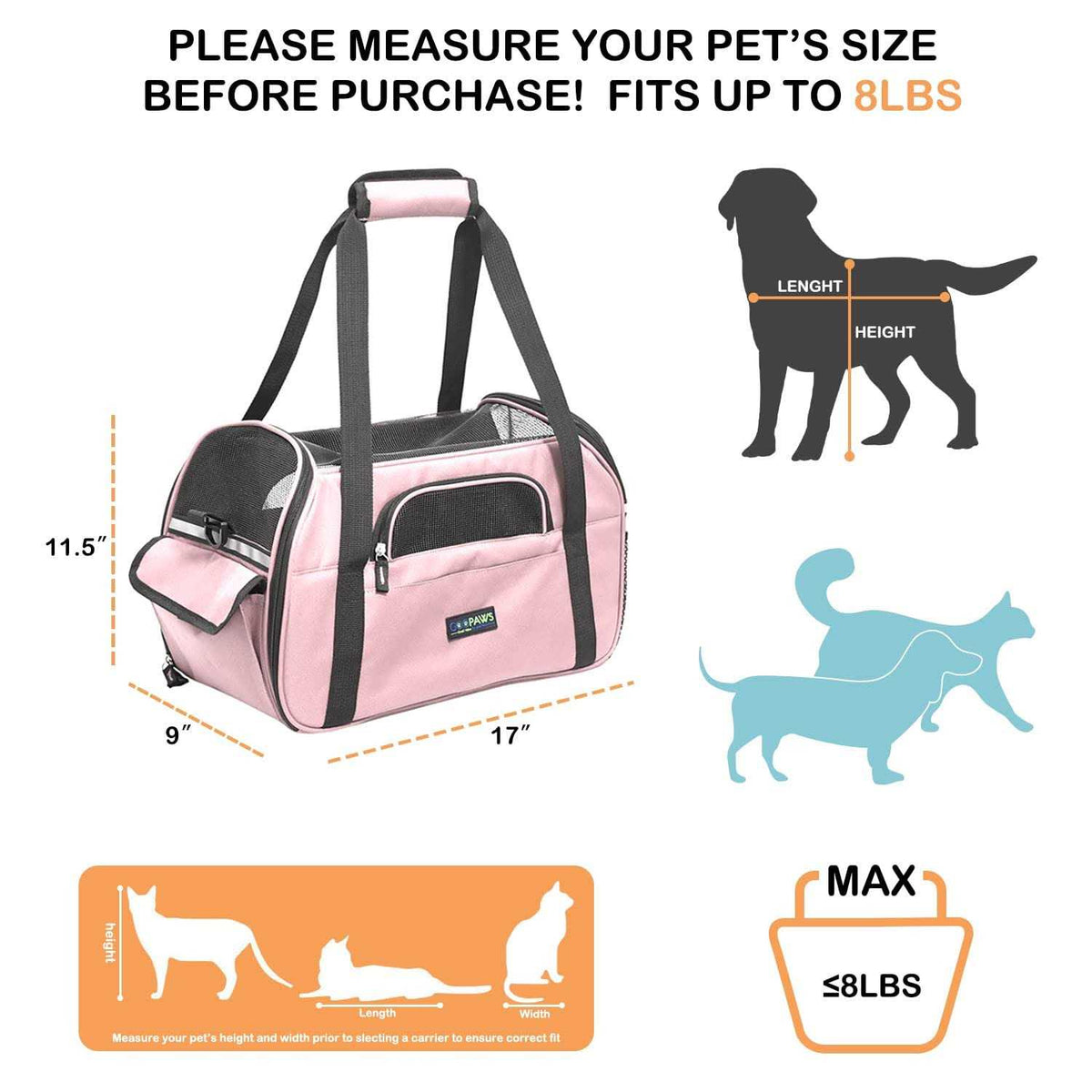 Soft Pet Carrier K6605