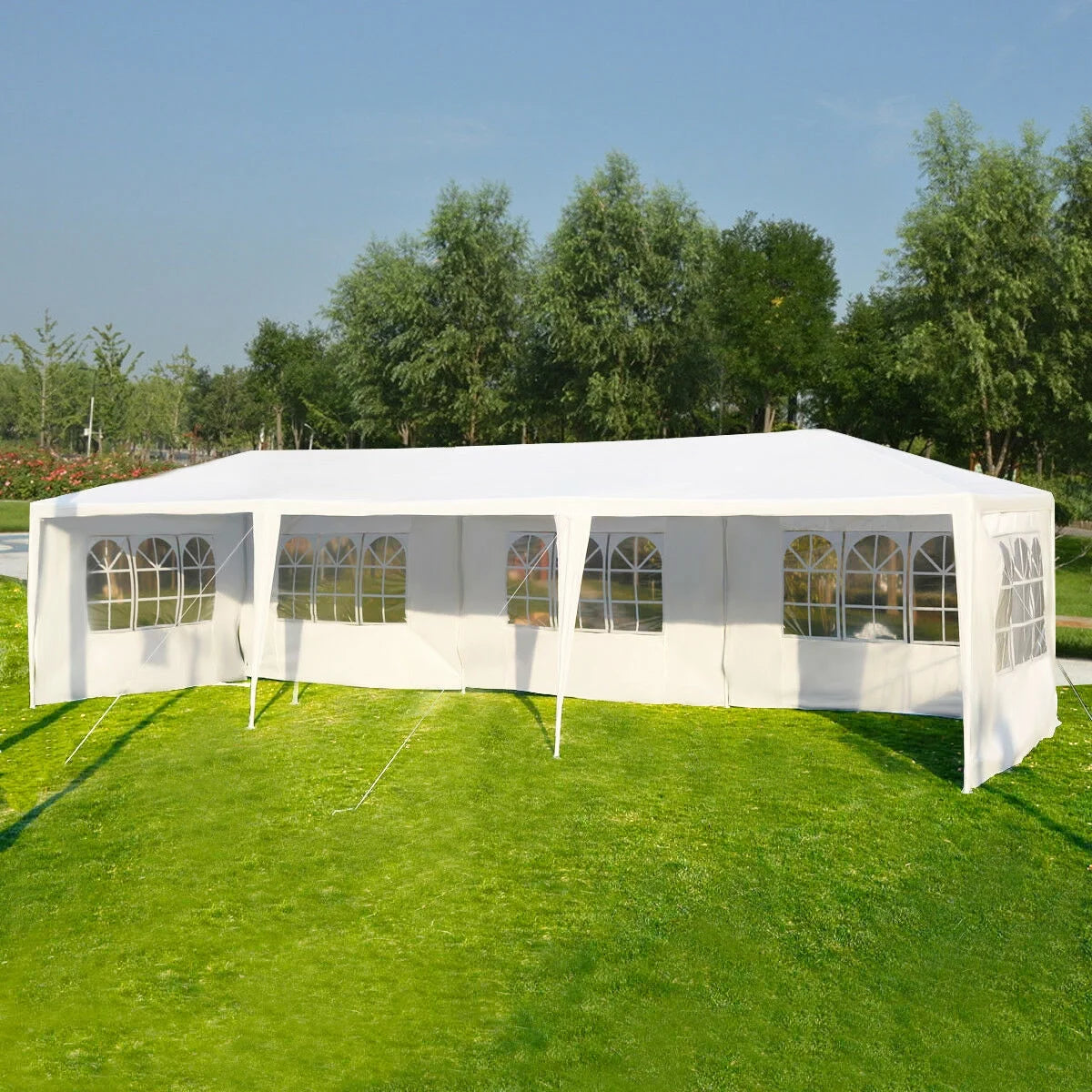 10'x30' Heavy Duty Pavilion 5 Sidewall Canopy Z810