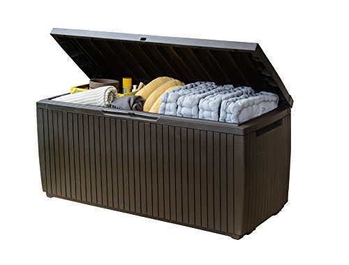 80 Gallon Resin Outdoor Storage Box with Handles N54012