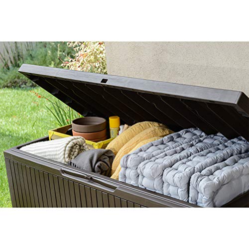 80 Gallon Resin Outdoor Storage Box with Handles N54012