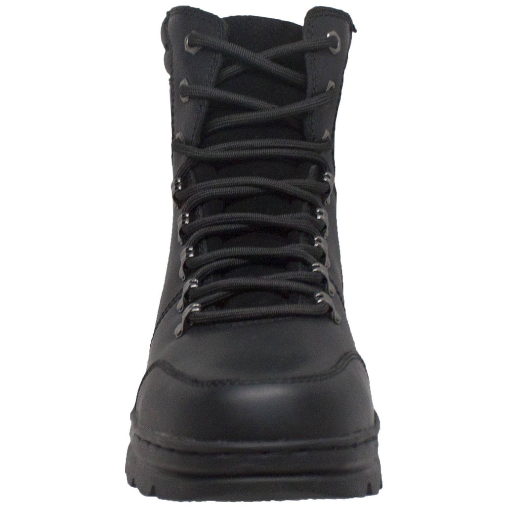 Reflective Biker Black Boots W647