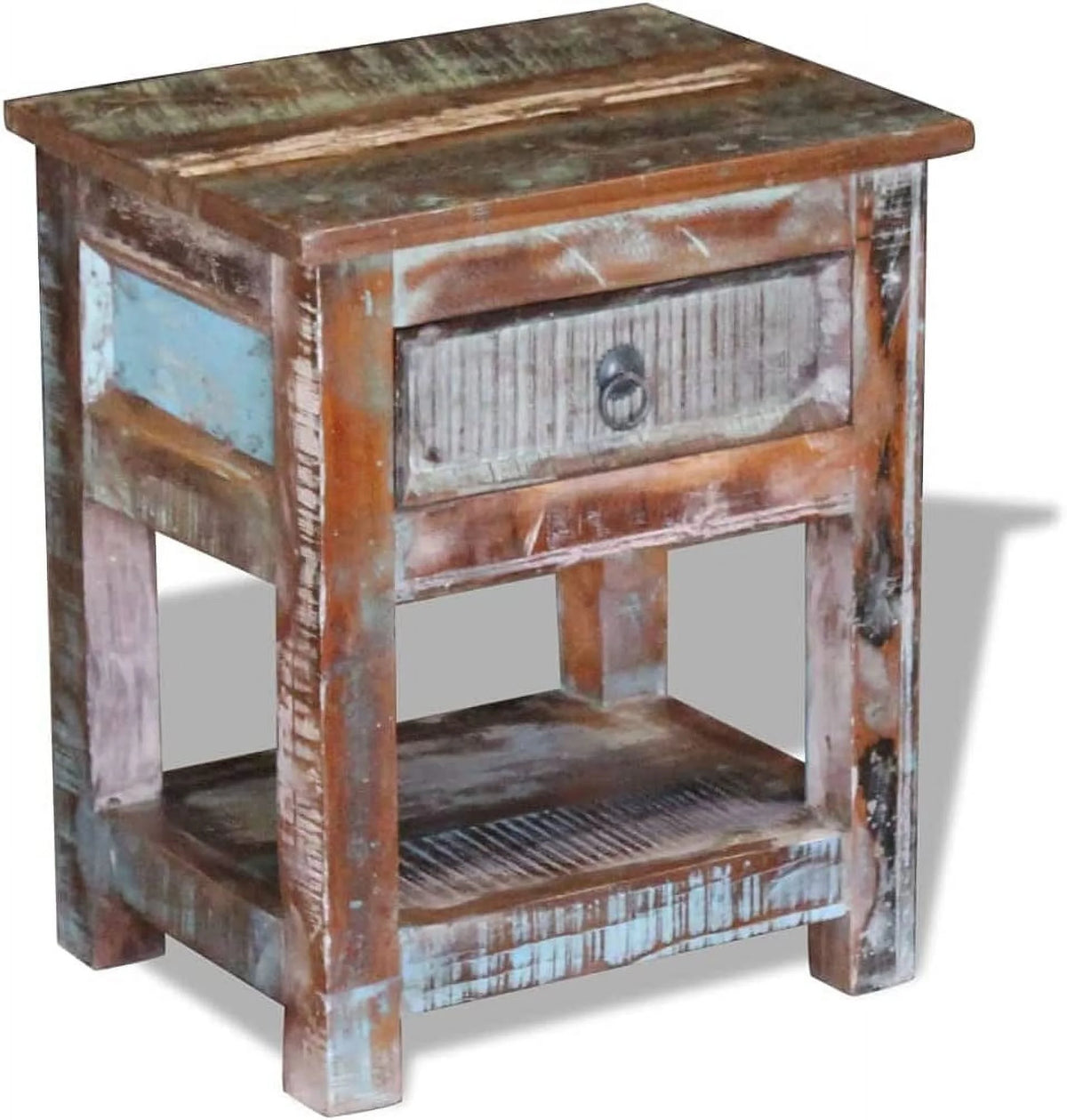 Modern Nightstand with Bin Drawer D897361