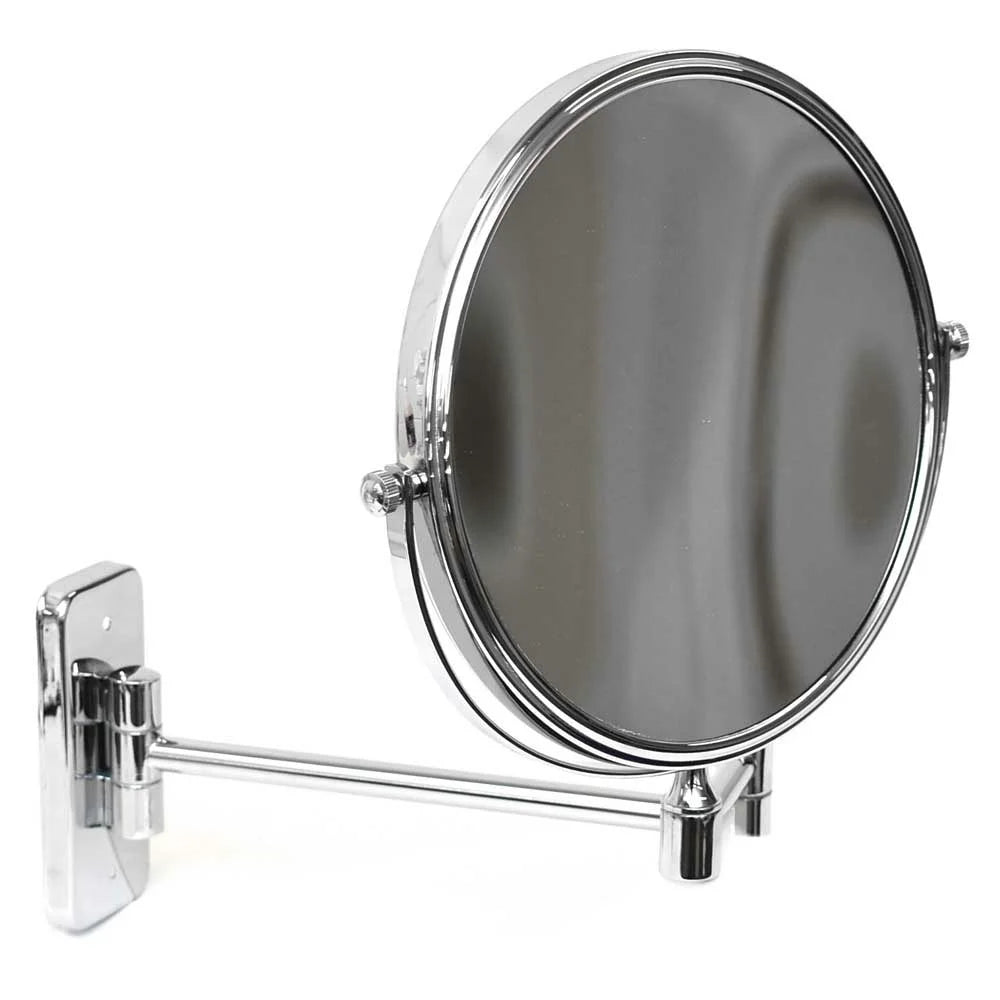 Chromed Aluminum 8 Inch Boat Galley Mirror D696