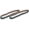 1 in. x 30 in. 80 Grit Sanding Belt, 2 Pack R6303