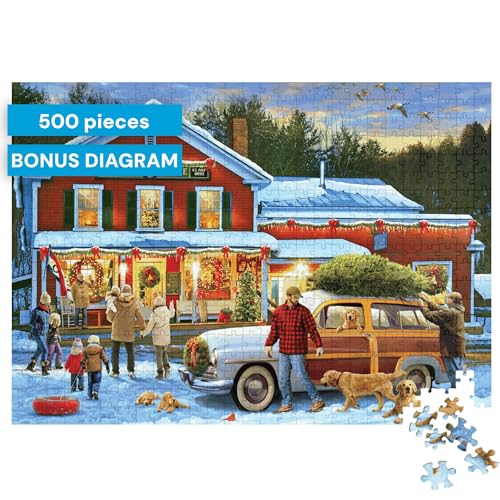 500 Piece Holiday Jigsaw Puzzle B5397
