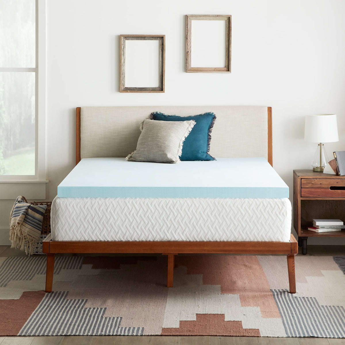 3" Gel Infused Memory Foam Mattress Topper, Queen G185