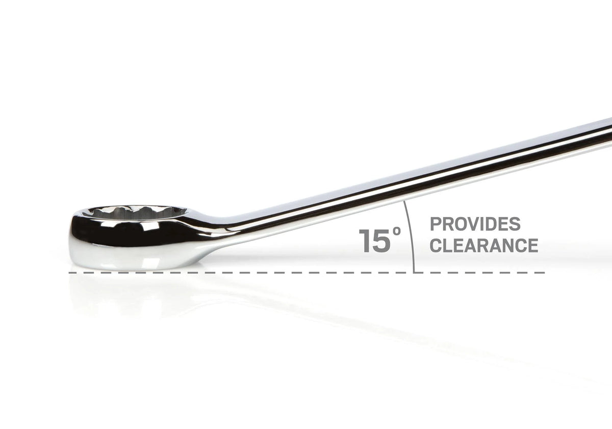 34-Piece Combination Wrench Set with Rack F52059