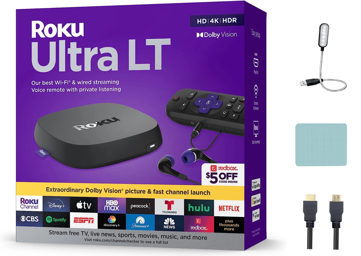 4K HDR Streaming Device with Voice Remote and HDMI Cable K500