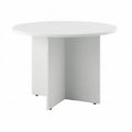 Round Conference Table with Wood Base R1225