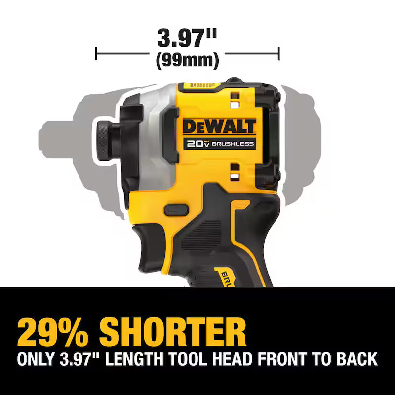 20V MAX Cordless Brushless Compact 1/4 in. Impact Driver T698