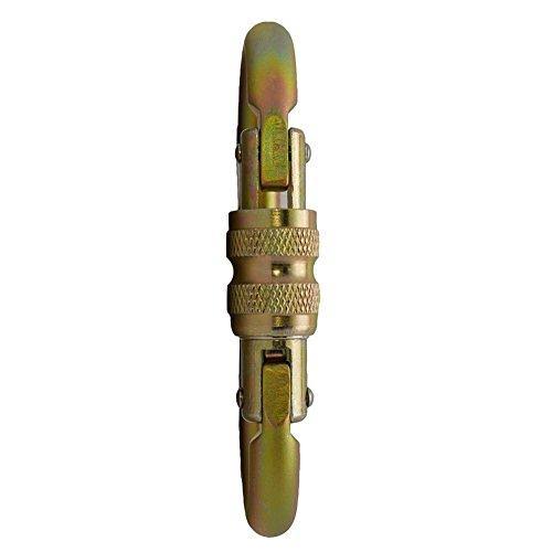 Steel Screw-Lock Oval-Shaped Carabiner W1331