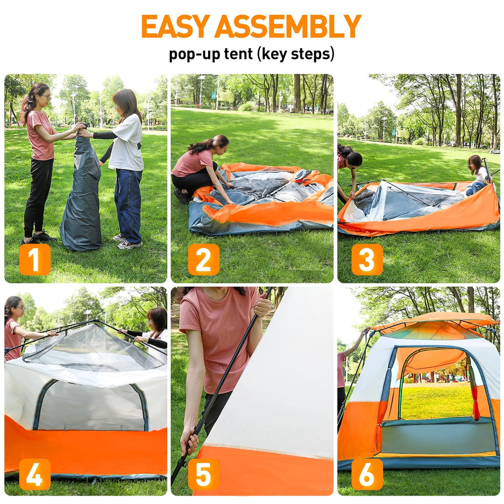 6-Person Camping Tent Y406001