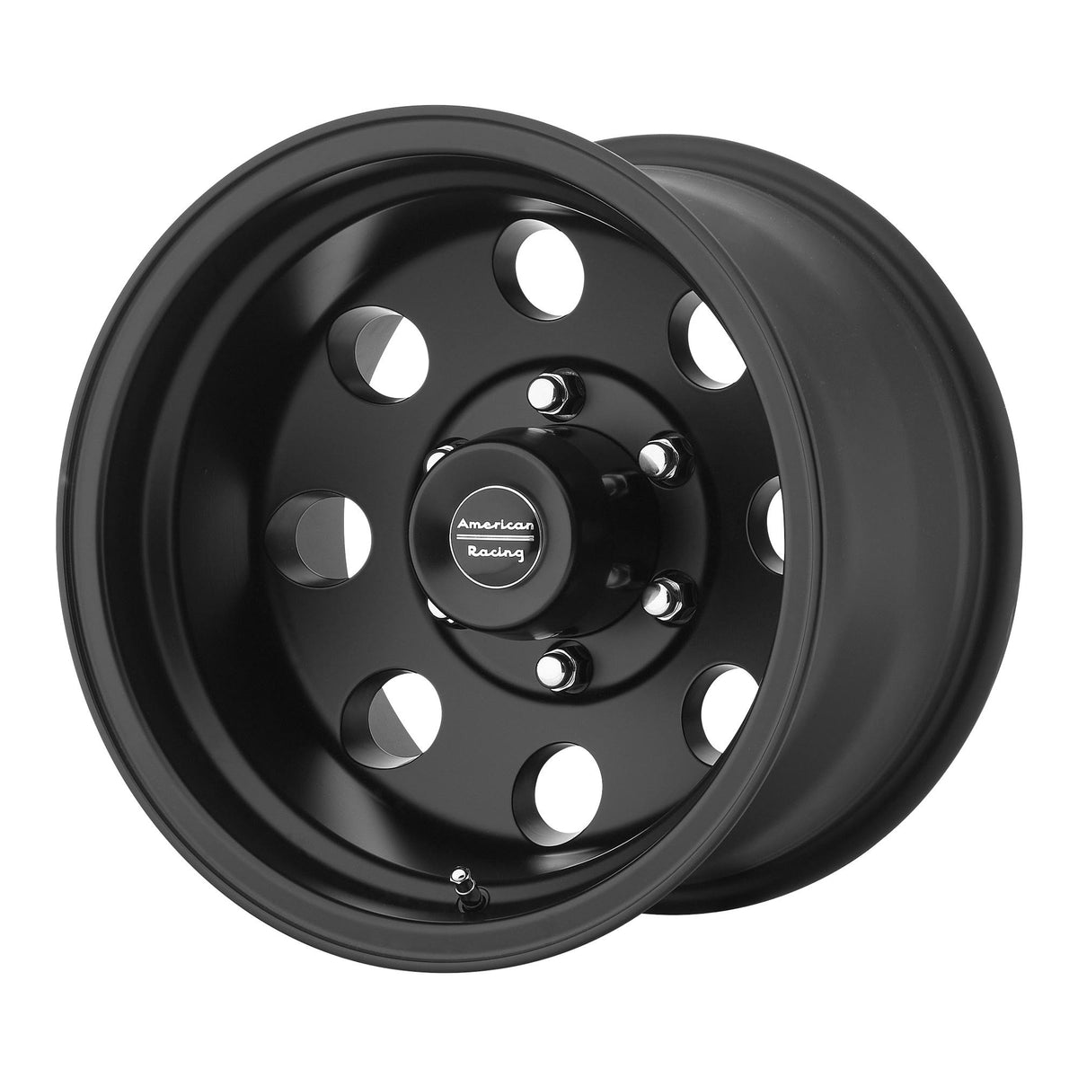 15x7 Satin Black Wheel V2000