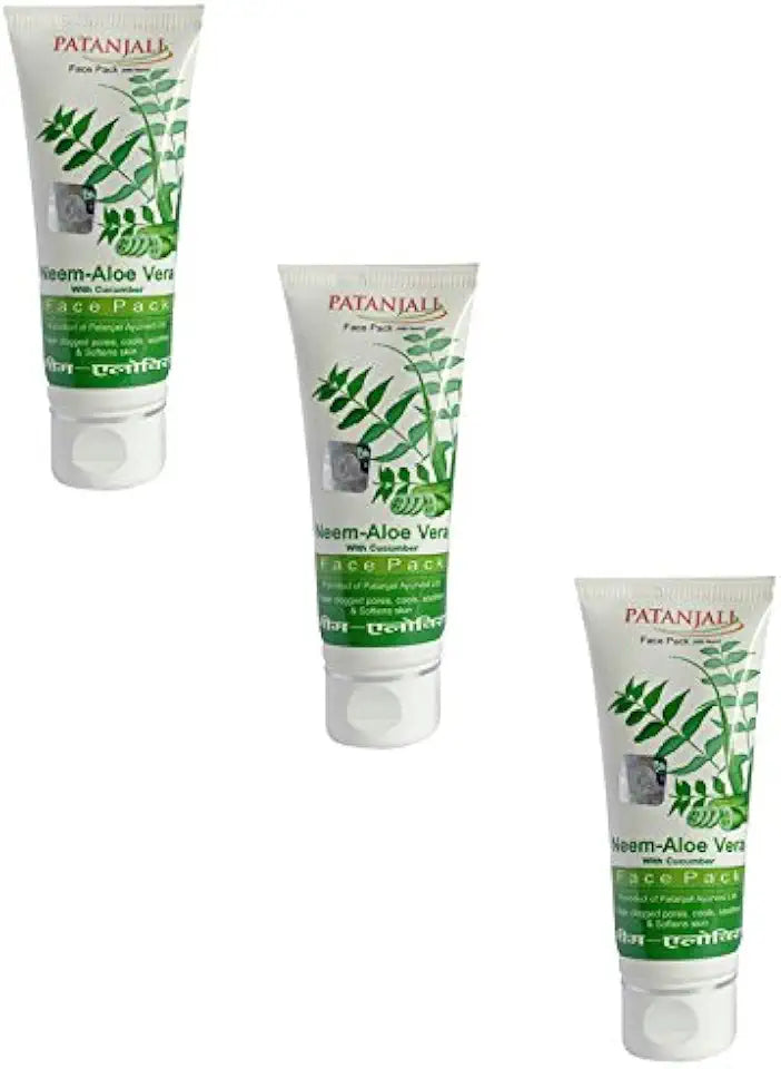 Neem Aloevera Face Pack 60g Pack 3 U8364