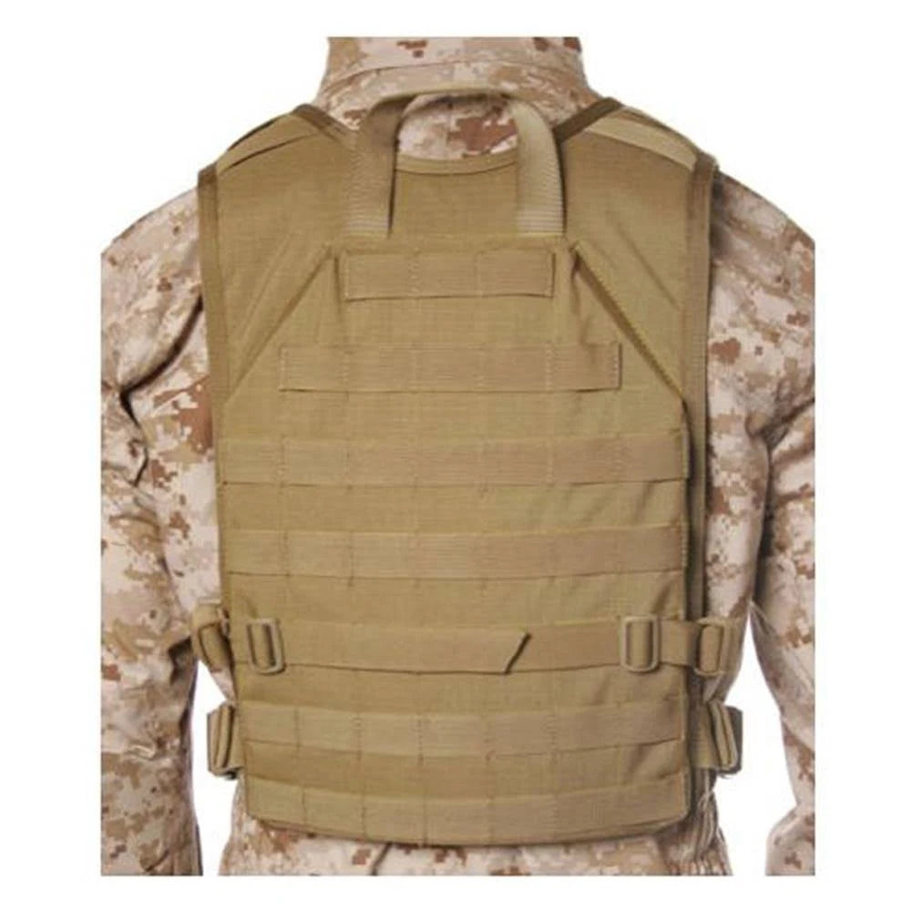 Coyote Tan Medium Molle Plate Carrier Harness R772509