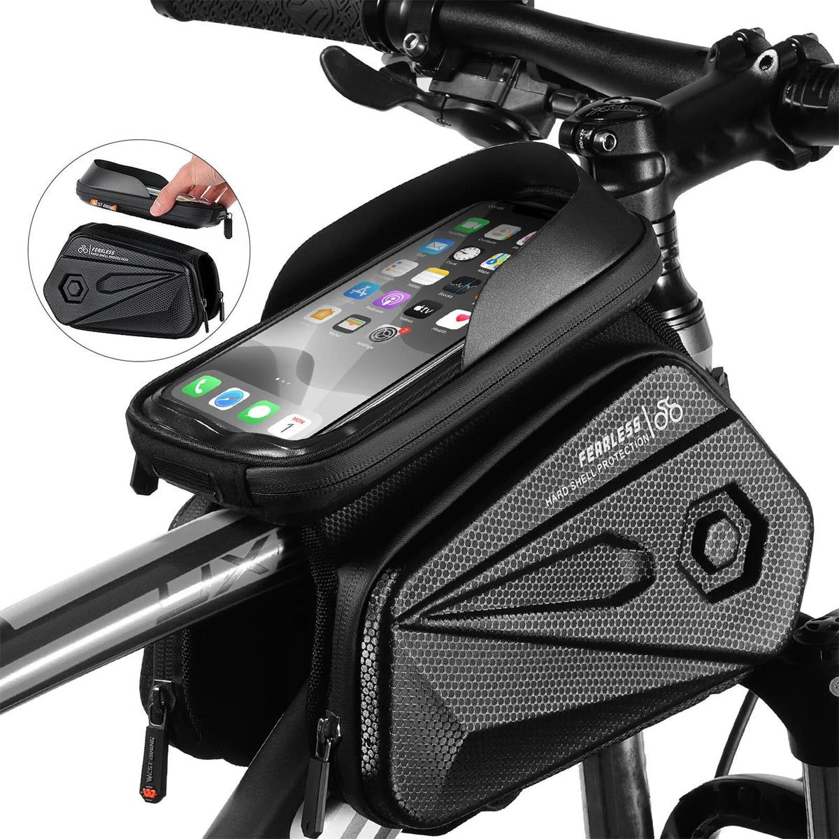 Waterproof Touch Screen Bike Frame Bag Y1092