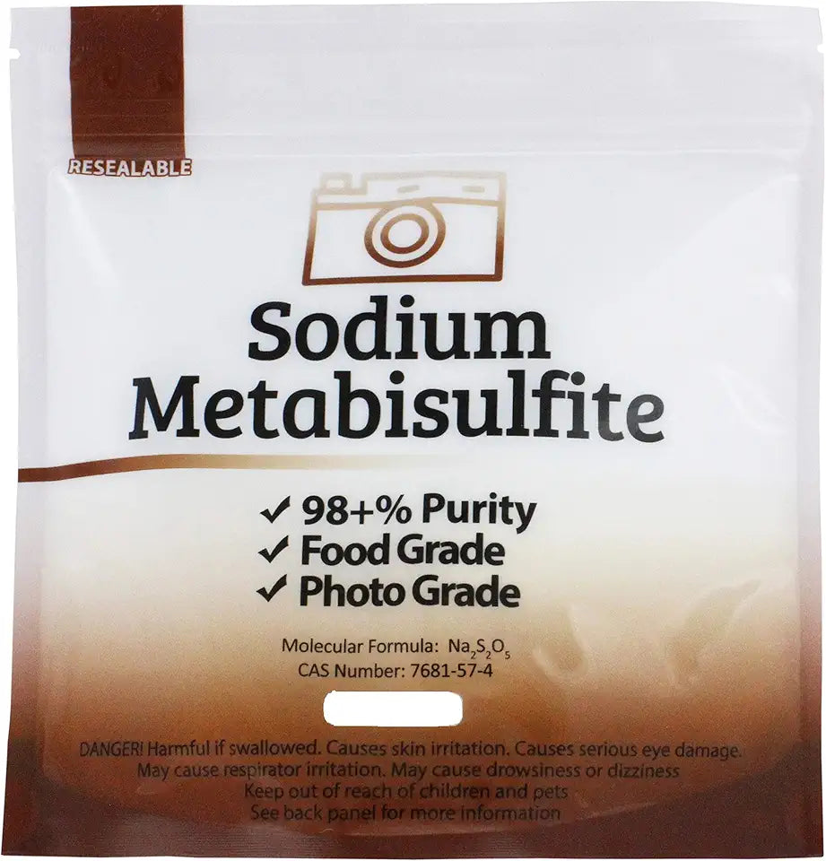 40 lb Sodium Metabisulfite Food Grade 98.6+% Purity White Granular Crystals R46317