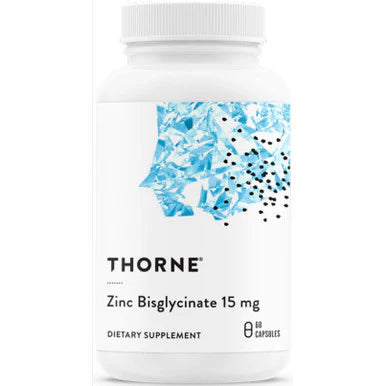 Zinc Bisglycinate 15mg 60 Capsules A322