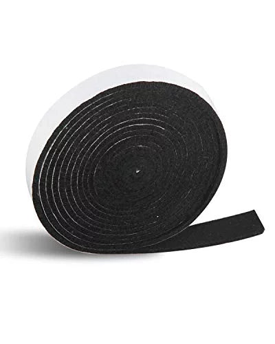 Black High Temp Grill Gasket Felt 14ft Q364